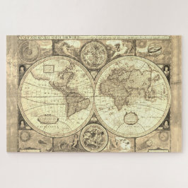 アンティークワールドマップ1000ピースジグソーパズル ジグソーパズル