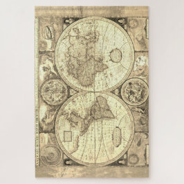 アンティークワールドマップ1000ピースジグソーパズル ジグソーパズル