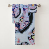 アンティークヴィンテージアールデコフローラ バスタオルセット (インサイチュ)