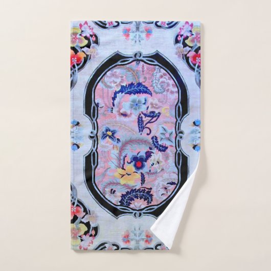 アンティークヴィンテージアールデコフローラ バスタオルセット (ハンドタオル)