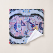 アンティークヴィンテージアールデコフローラ バスタオルセット (ウォッシュタオル)