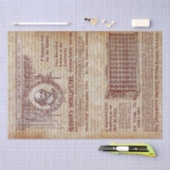 アンティークヴィンテージエフェメラシェイクスピア手書き 薄葉紙 (クラフト)