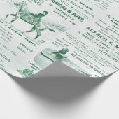 アンティークヴィンテージエフエマレディエクストランads ラッピングペーパー (角)