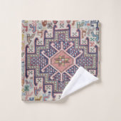 アンティークヴィンテージオリエンタルトルコキリムラグ バスタオルセット (ウォッシュタオル)