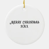 アンティークヴィンテージカメオセラミックオーナメント セラミックオーナメント (裏面)