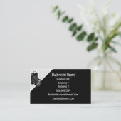 アンティークヴィンテージカメラの修復または保存 名刺 (スタンド正面)