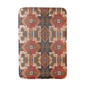 アンティークヴィンテージカラフルオリエンタルペルシャラグジュールバス バスマット (正面縦)