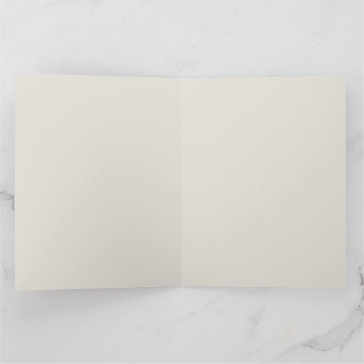 アンティークヴィンテージクリスマスレッドスピレアパルマタ カード (内部)