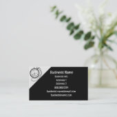 アンティークヴィンテージクロックWatchRepairまたはストア 名刺 (スタンド正面)