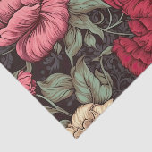 アンティークヴィンテージスタイルフローラ分離紙 薄葉紙 (詳細)