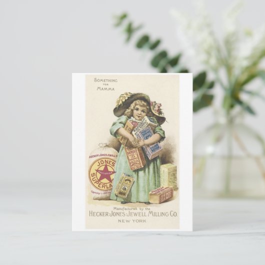 アンティークヴィンテージトレーディングカード、ポスター ポストカード (スタンド正面)