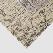 アンティークヴィンテージファームアニマルエフエメラベージュ 薄葉紙 (詳細)