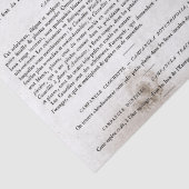 アンティークヴィンテージフランスのブックページの切り離し 薄葉紙 (詳細)