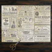 アンティークヴィンテージフランスの園芸アッドエフエメラ 薄葉紙