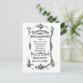 アンティークヴィンテージフランスの広告 ポストカード (スタンド正面)