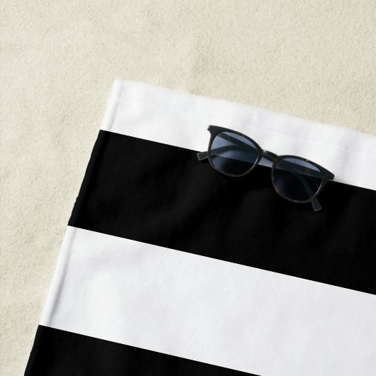 アンティークヴィンテージフローラストライプ&モノグラム ビーチタオル (インサイチュ)