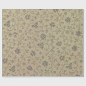 アンティークヴィンテージフローラ照合 ラッピングペーパー (フラット)
