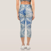 アンティークヴィンテージポルトガルのタイル模様 – Azulejo カプリレギンス (裏面)