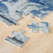 アンティークヴィンテージポルトガルのタイル模様 – Azulejo ジグソーパズル (側面)