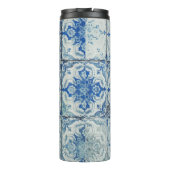 アンティークヴィンテージポルトガルのタイル模様 – Azulejo タンブラー (裏面)