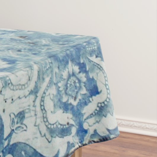 アンティークヴィンテージポルトガルのタイル模様 – Azulejo テーブルクロス (インサイチュ)