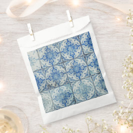 アンティークヴィンテージポルトガルのタイル模様 – Azulejo フェイバーバッグ