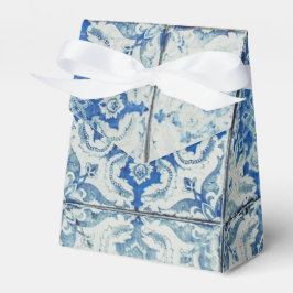 アンティークヴィンテージポルトガルのタイル模様 – Azulejo フェイバーボックス