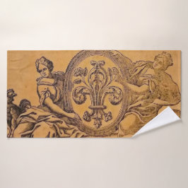 アンティークヴィンテージリリーオブフランス バスタオルセット