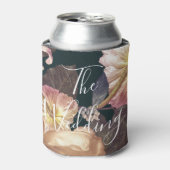 アンティークヴィンテージロマンチック結婚フローラ 缶クーラー (缶正面)