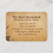 アンティークヴィンテージ古希少書店 名刺 (裏面)