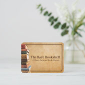 アンティークヴィンテージ古希少書店 名刺 (スタンド正面)