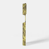 アンティークヴィンテージ地図ベルヴィルイリノイ州1867 iPhoneケース (右側面)