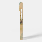 アンティークヴィンテージ絵画猫のかわいい蝶 Case-Mate iPhoneケース (裏面 / 左)