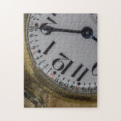 アンティークヴィンテージ金ゴールドポケットウォッチパズル ジグソーパズル (縦)