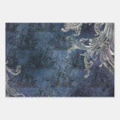 アンティークヴィンテージ 航海の ラッピングペーパーシート (正面3)