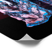 アンティークヴェネツィアの操り人形、仮装マスク ポスター (角)