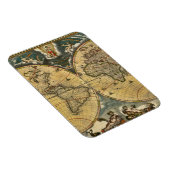 アンティーク世界地図動揺して#2 マグネット (右側)