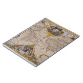 アンティーク世界地図2 ノートブック (左側)