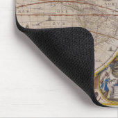 アンティーク世界地図2 マウスパッド (コーナー)