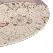 アンティーク世界地図 カッティングボード (角)