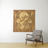 アンティーク世界地図 タペストリー (インサイチュ(横))