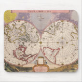アンティーク世界地図 マウスパッド (正面)
