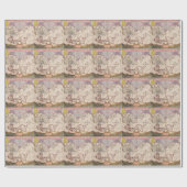 アンティーク世界地図 ラッピングペーパー (フラット)