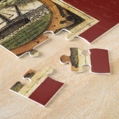 アンティーク世界地図#2 ジグソーパズル (側面)