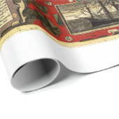 アンティーク世界地図#2 ラッピングペーパー (ロールコーナー)