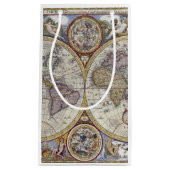 アンティーク世界地図#3 スモールペーパーバッグ (正面)