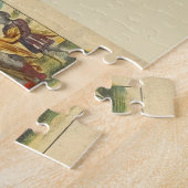 アンティーク世界地図#4 ジグソーパズル (側面)