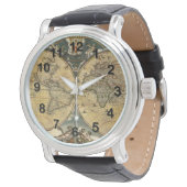 アンティーク世界地図J.ブラウ1664 腕時計 (アングル)