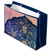 アンティーク中国のパターカスタムン抱き枕 ラージペーパーバッグ (正面アングル)