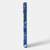 アンティーク中国のフローラCobalt Blueパターン名 Case-Mate iPhoneケース (裏面 / 左)